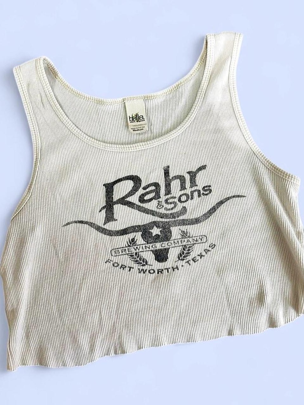 graphic cropped tank